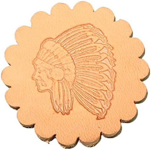 Триизмерна марка на Вожда на индианците 88429-00 Кожевенное Занаят