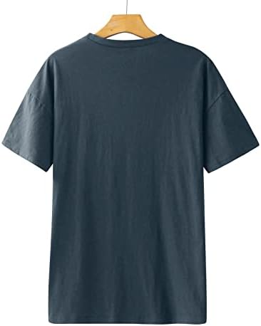 Лятна Есенна Тениска с Къс Ръкав, Дамски Дрехи, 2023, Модни и Ежедневни Блуза с Кръгло Деколте и Графичен Дизайн на Тениска за Жени II II