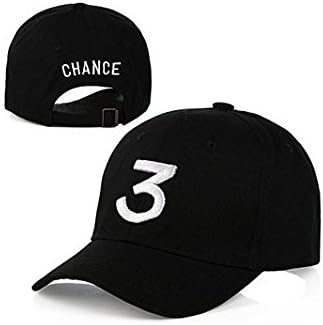 Бейзболна шапка IVYRISE Chance Rapper с Бродерия Номер 3, Шапки, Стръмни Модерен Класически Шапки в стил Хип-Хоп,