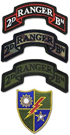 Дизайн на щик - Модерна групиране на свитъците от 2-ри батальон рейнджър САЩ - 3 Свитъка и 75-ти пехотен ДСИ с