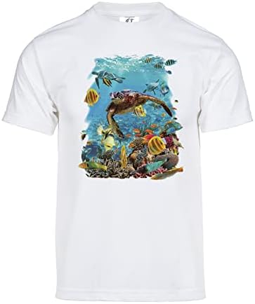 Мъжки t-shirt Turtle Solar Magic, с Променящ се Цвят С къс ръкав