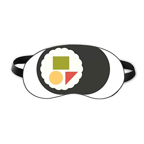 Традиционен Японски Местен Маки Суши Sleep Eye Shield Мека Нощна Превръзка На Очите Със Сенчести покритие