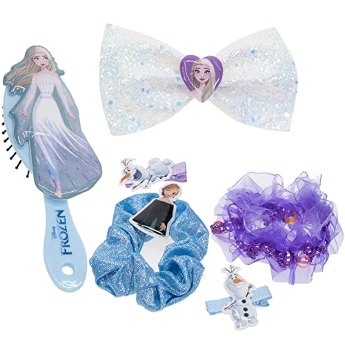 Кутия за аксесоари за коса Townley Момиче Disney Frozen |Подаръчен комплект за момичета на възраст от 3 години (6 бр.), състоящ