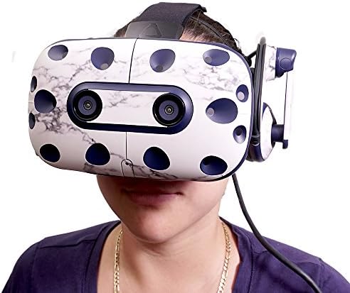Кожата MightySkins, съвместим със слушалки на виртуална реалност HTC Vive Pro - Purple Tree Camo | Защитно, здрава