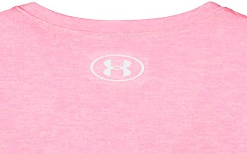 Тренировочная тениска с къс ръкав с голяма лого на Under Armour за момичета