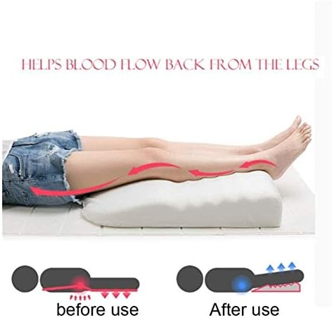 Възглавница за краката От пяна с памет ефект Намалява Болката В Гърба, Подобрява Циркулацията на кръвта Възглавница