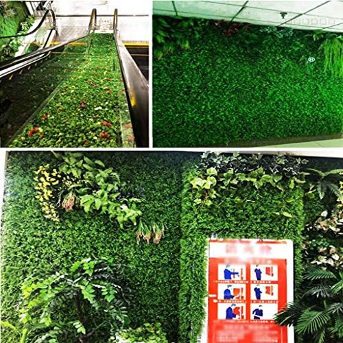 YNFNGXU Изкуствена Жив Плет От листата на Трева Зелена Дъска Подходяща за Декорация на дома, на открито, в градината, На балкона
