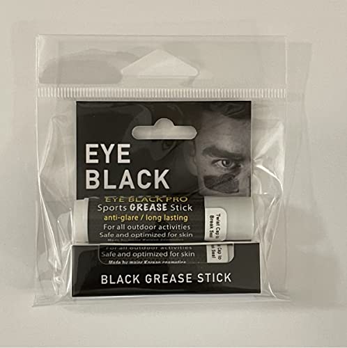 Комплект band-спин за смазване на очите Eye-Black Pro Sports, се приспадат отблясъци, за colorization на лицето (2 опаковки)