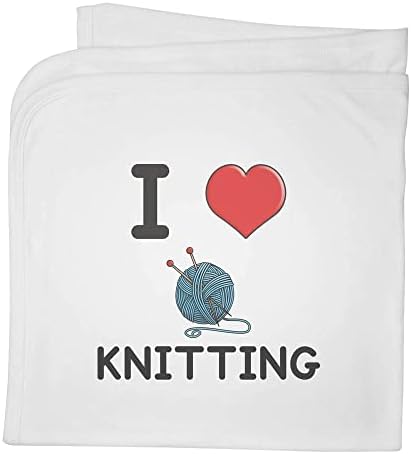 Детско Памучно одеало /Шал Azeeda I Love Knitting (BY00025683)