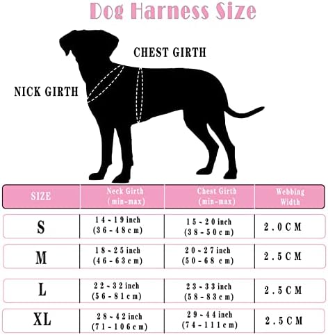 Мека кожена найлон шлейка за кучета No Pull с метална катарама от розово злато, регулируеми по шията и гърдите,