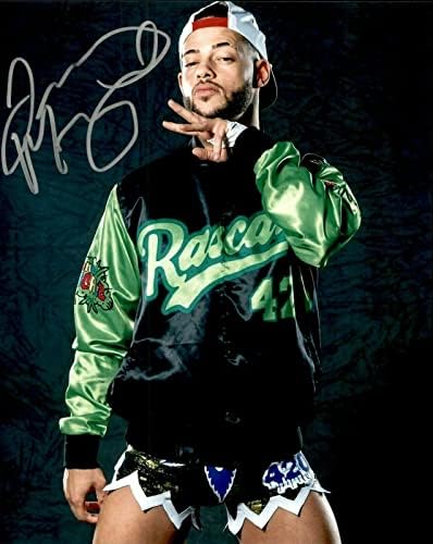 Трей Мигел Подписа Impact Rascalz, Позировавший На Снимката x10 - Футболни снимки С автографи