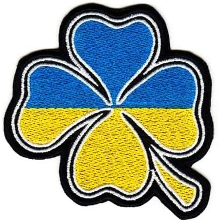4шт Украински Флаг Удрям Украински Тризъбецът на морала Бродирани Апликации Нашивка за Кепок Чанти Жилетки униформи