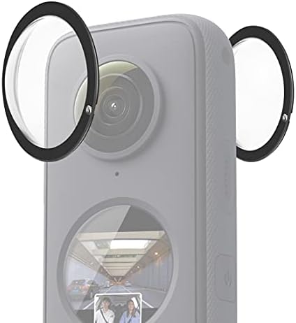 PULUZ Двойна Защита на обектива на Insta360 One X2 PC Защитен Калъф за обектив Калъф за спортна камера Insta