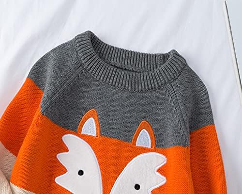 LeeXiang/ Пуловери За Малки Момчета, Пуловери, Детски Зимни Плетени Блузи, Памучни