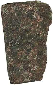 Груб Необработен Зелен Нефрит Натурален Насипен Скъпоценен Камък, Лечебен Кристал 42,05 карата Зелен Непреработена