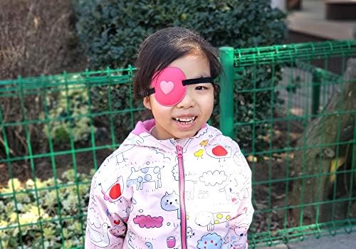 3D превръзка на очите BIHIKI за деца, момчета и Момичета, Коприна превръзка на очите от Амблиопия, косоглазия,