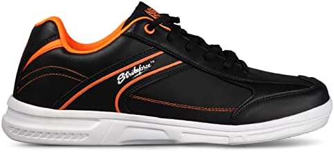 Мъжки спортни обувки за боулинг KR Strikeforce, Черен / Оранжев, 10,5 щатски долара