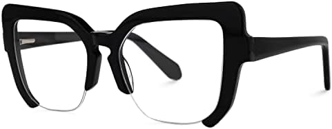 Zeelool Vintage слънчеви Очила за жени в рамки очила Котешко око, без рамки, с безрецептурными прозрачни лещи Valencia