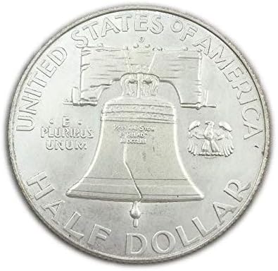 Перлено бял Оригинал 1950 г. в САЩ Франклин Безплатен Час 31 мм Възпоменателна Монета Събиране на монети Възпоменателна