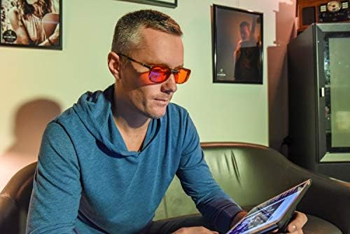 Клип, блокер синя светлина - компютърни очила за мъже и жени с ефективност 99,9%, траен лек дизайн, намаляване на преумората