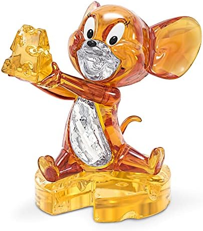 Статуетка на Swarovski Tom & Jerry, Това, Сиви и прозрачни кристали Swarovski с жълти и черни акценти, от колекцията