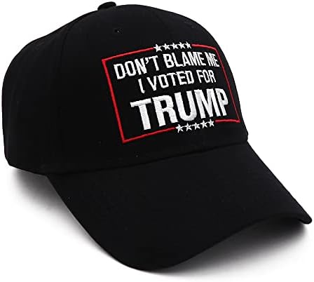 Шапка Тръмп 2024, Не Се сърдете, аз съм Гласувал за шапка на Тръмп, регламентирана бейзболна шапка с камуфлажна бродерия Donald