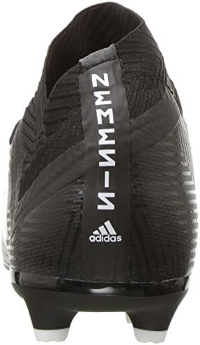 adidas Унисекс-Детски футболни обувки Nemeziz 18.3 с твърдо покритие, черен /Черно-бяла, 1,5 м, за малки деца