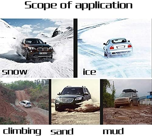 Комплект Вериги за сняг за леки автомобили - Аварийните Мини Колани за гуми, Автомобилни вериги за сняг за камиони,