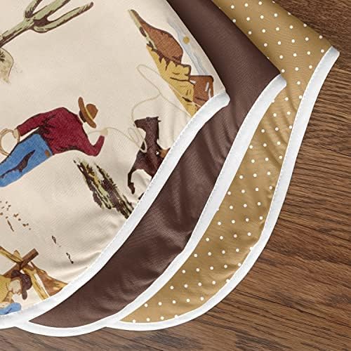 Абсорбиращи кърпички от оригване за най-малките момчета в западен стил Каубой Sweet Jojo Designs за новородено