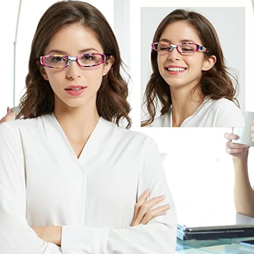 Дамски очила за четене Kerecsen, 4 Чифта, Дамски Модни Очила за четене на Пролетта Панти