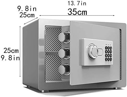 Големият електронен цифров сейф EYHLKM за домашна сигурност на бижута-имитация на заключване на сейфа (цвят: A)