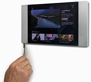 smart things решения s09 b sDock Fix Mini Запирающееся Монтиране на стена и зарядно устройство за постоянна инсталация за Apple iPad Mini 4 + 5 Черен
