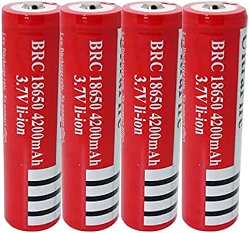 MORBEX Акумулаторни литиево-Йонни Батерии Батерия 4200mAh 3,7 v ICR Литиеви Бутон Батерии Горните Акумулаторни
