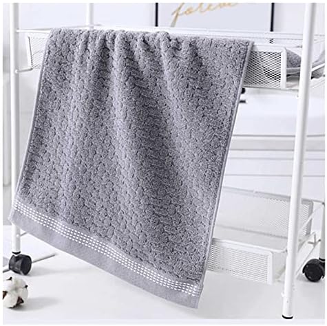Комплект кърпи за баня с памучна текстура TFIIEXFL, комплект кърпи / хавлии с бродерия в една линия за баня, Мека