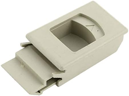 Шкаф X-DREE чекмеджето на гардероба С вътрешната триъгълна маркирани с Пластмасова ключалка Сив цвят (Gabinete Armario
