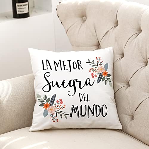 Mingnei La Mejor Suegra Del Mundo, Калъфки За възглавници, Калъф За дивана, Домашна Възглавница, Suegra, Подарък Испанската