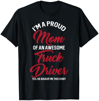 Аз съм Горда мама най-страхотните шофьор на камион, Саркастическая Тениска вместо тениски