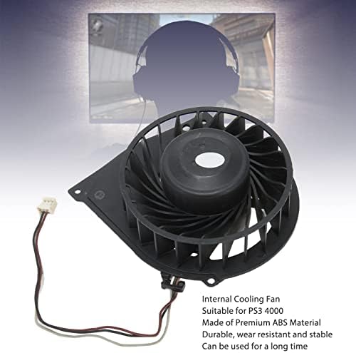 Вътрешен Охлаждащ Вентилатор за PS3, Разменени Вътрешен Вентилатор на Cpu охладител за PS3 конзола 4000, 3-Пинов Конектор