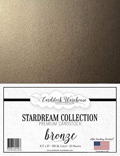 Картонена хартия Fairway Green Stardream с метално покритие - 8.5 X 11 инча - 105 Кг / 284 Гориво. Корица -