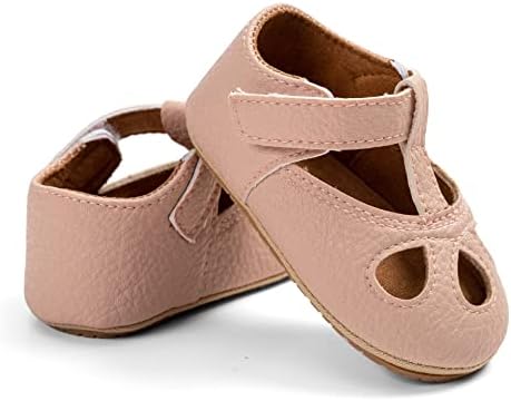 GAISUMMI/Обувки за малки момичета; Детски обувки на равна подметка В стил Мери Джейн; Нескользящие Сандали