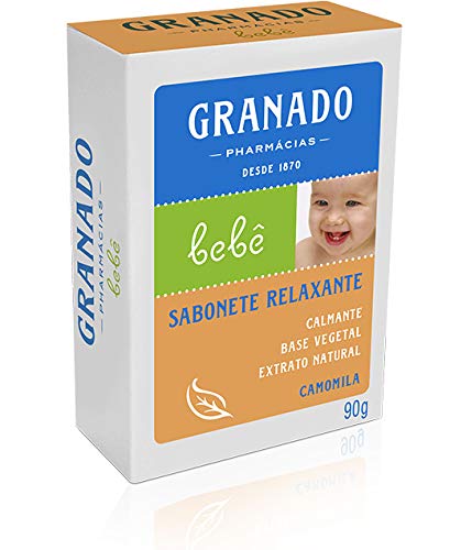 Granado - Linha Bebe - Sabonete em Barra Camomila (3 х 90 г) Детска колекция - Сапун с лайка (3 х 3,17 грама нето)