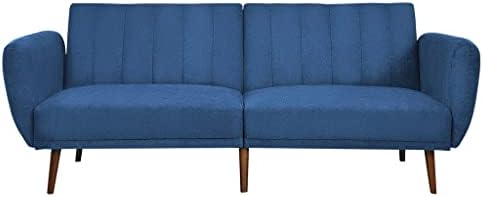 Разтегателен диван-futon FLOYINM, регулируема на място за спане на дивана с дървени крака