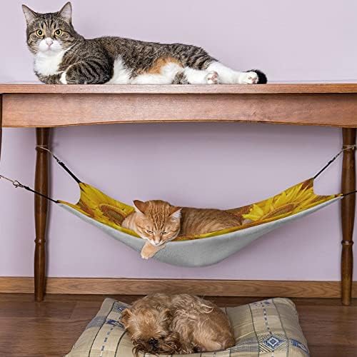 Легло-Хамак за котки Sunflower Clump, Легло за домашни любимци, Дышащее Подвесное жак е подходящ за котешки кученце, вътрешно