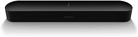 Лъч Sonos (Поколение 2). Компактен, интелигентна звукова панел за телевизор, музика и още много други. (Черен)