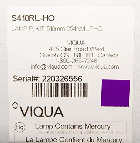 Замяна на UV-Лампа Viqua S410RL-ХО VH410 System