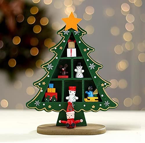 Комплект коледни украси Коледно дърво, Коледна Елха, Мини Коледно Дърво за Настолни декорация на Търговски център, Хотел