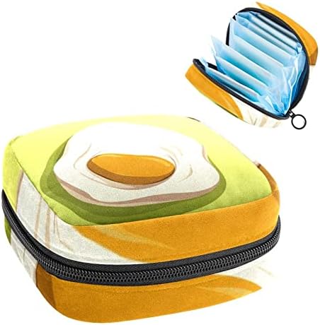 Чанта за съхранение на Хигиенни Кърпички ORYUEKAN, Преносими Торби за Многократна употреба, с цип за Менструални Комплект,