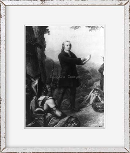 БЕЗКРАЙНИ СНИМКИ Снимка: Джон Елиът,1604-1690, индианците Пекот, Масачузетс, Масачузетс