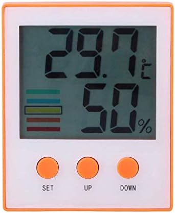 WSZJJ Дигитален Влагомер, Термометър за стая, Индикатор за Влажност на въздуха, Стаен Термометър, за Дома, Офиса