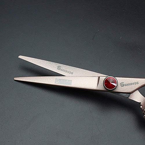6,0-инчов японската професионална машина за подстригване на коса от розово злато висока твърдост sharp 440c